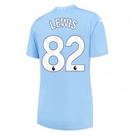 Manchester City Rico Lewis #82 Domáci Ženy futbalový dres 2023-24 Krátky Rukáv